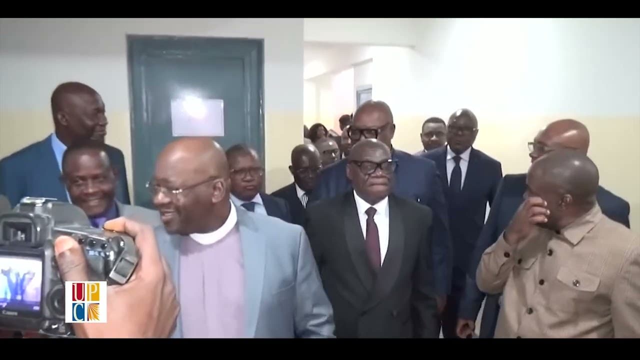 Inauguration de la clinique Mgr Ngoy Boliya de l'UPC