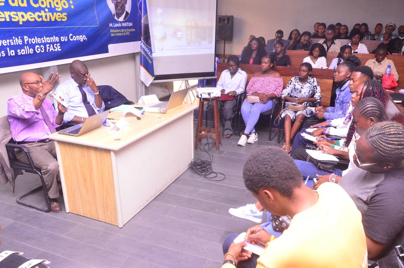 Faculté de Droit: Conférence débat sur le secteur minier congolais