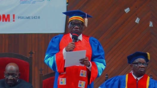 Remise des prix aux meilleurs lauréats de l’Université Protestante au Congo (UPC), au t