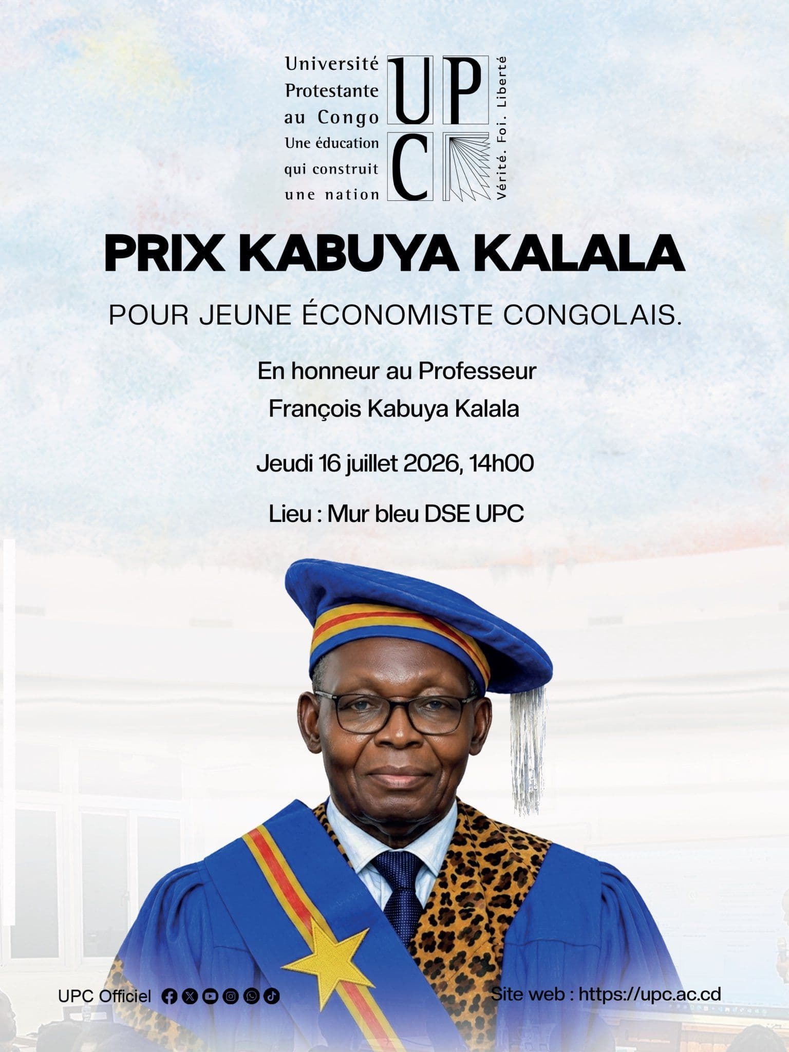 PRIX KABUYA KALALA (1re édition).