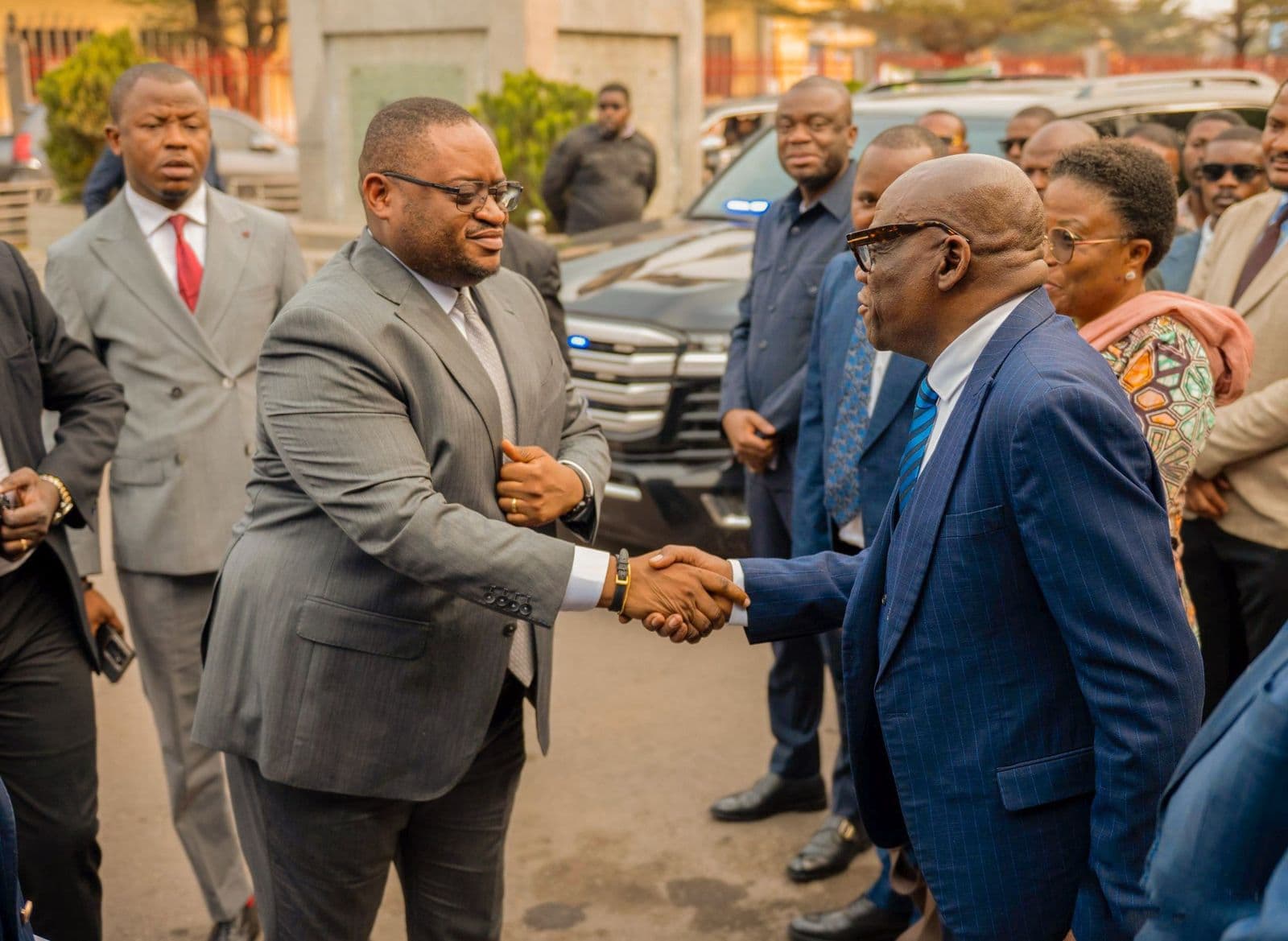Jeudi 14 août 2025 : L’UPC a eu l’honneur d’accueillir Son Excellence M. Doudou Roussel Fwamba Likunde Li-Bota
