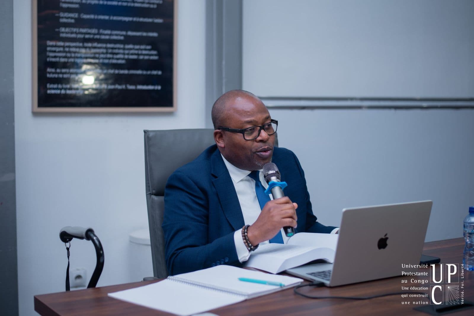 L’Université Protestante au Congo (UPC) adresse ses félicitations à Monsieur Jean-Claude Tshipama Tshibanda à