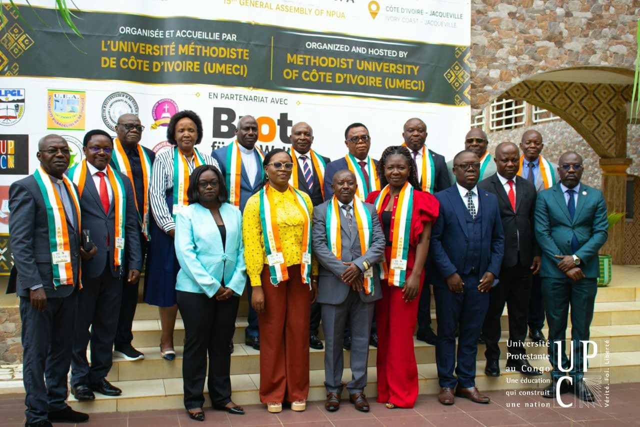 🌍 🇨🇮 Le Révérend Recteur de l’Université Protestante au Congo (UPC), le Professeur Robert N’Kwim Bibi-Bikan