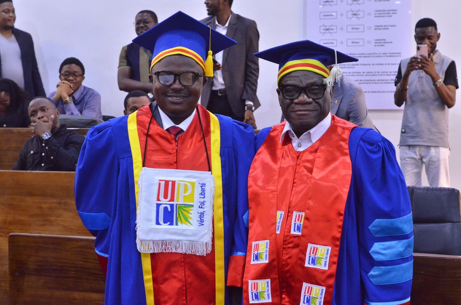 Félicitations au Chef de travaux André Ngindu Kalombo qui a soutenu sa thèse de doctorat en administration des