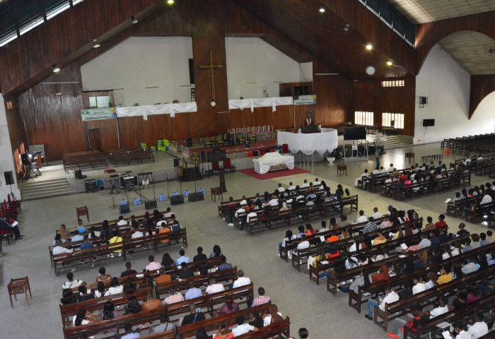 Vue aérienne de la cathédrale du centenaire