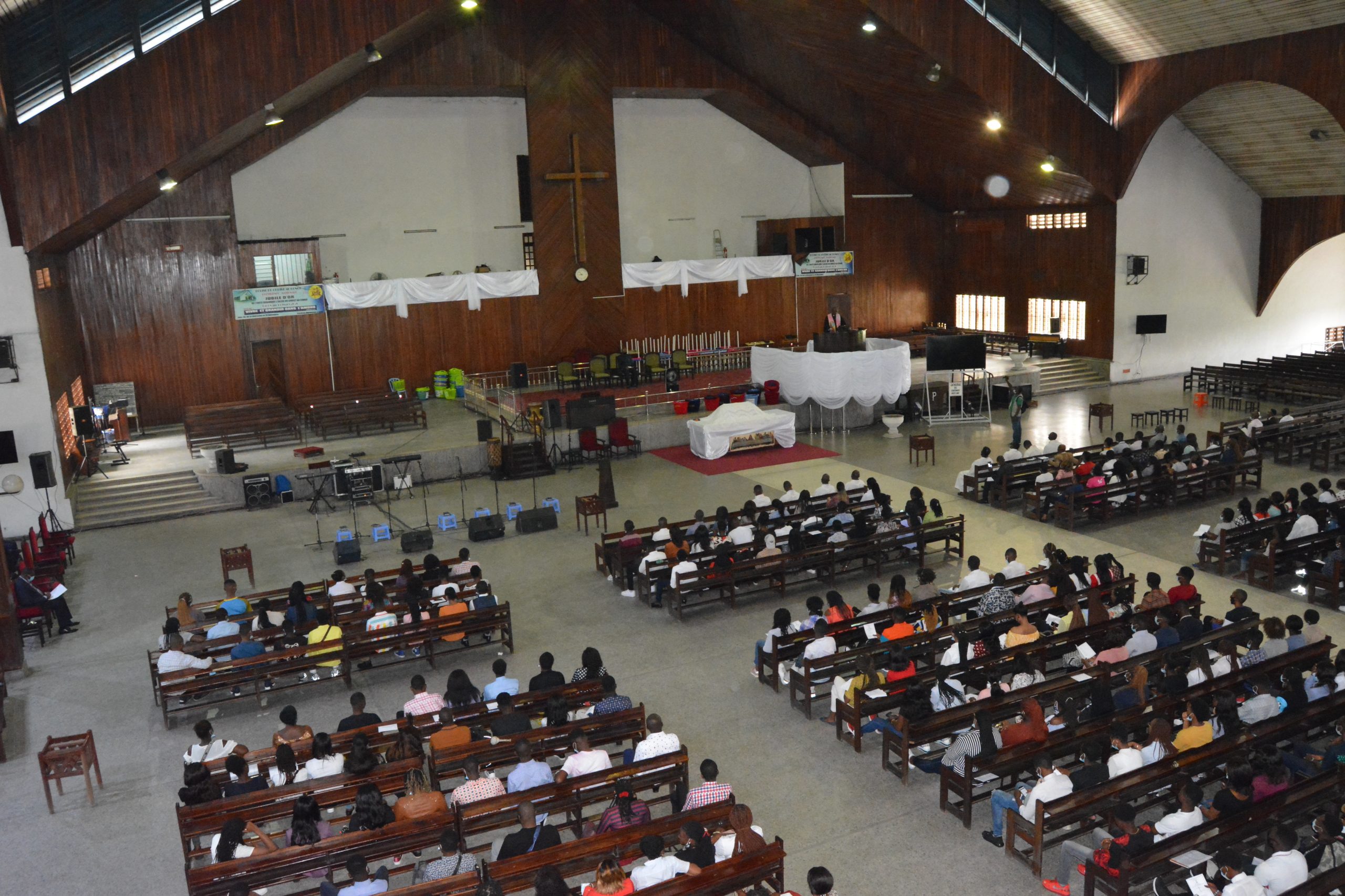 Vue aérienne de la cathédrale du centenaire