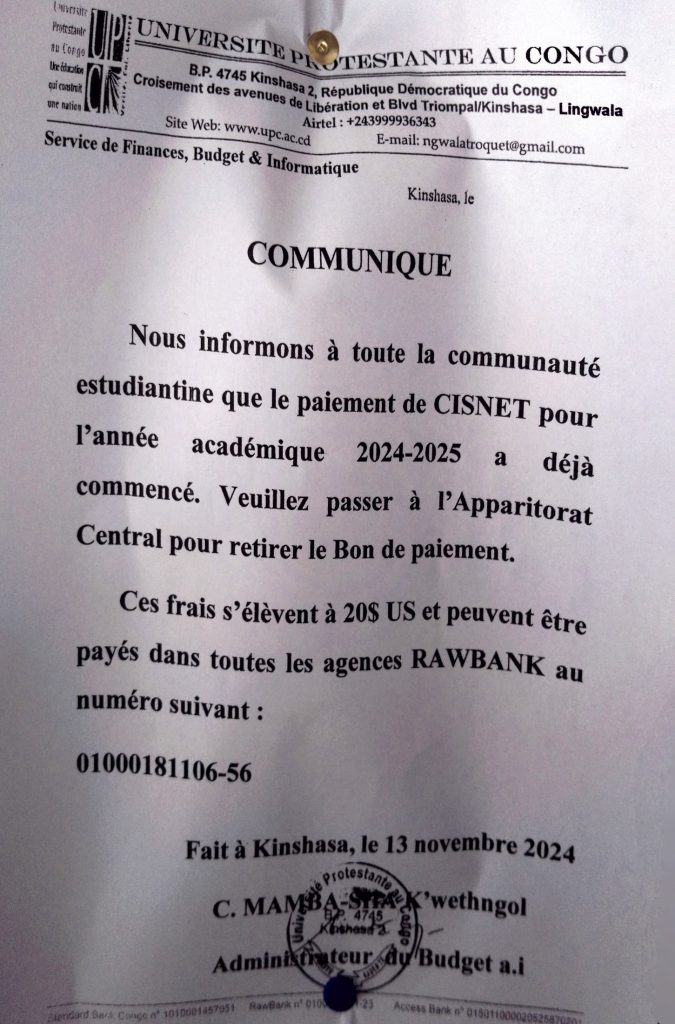 communique cisnet