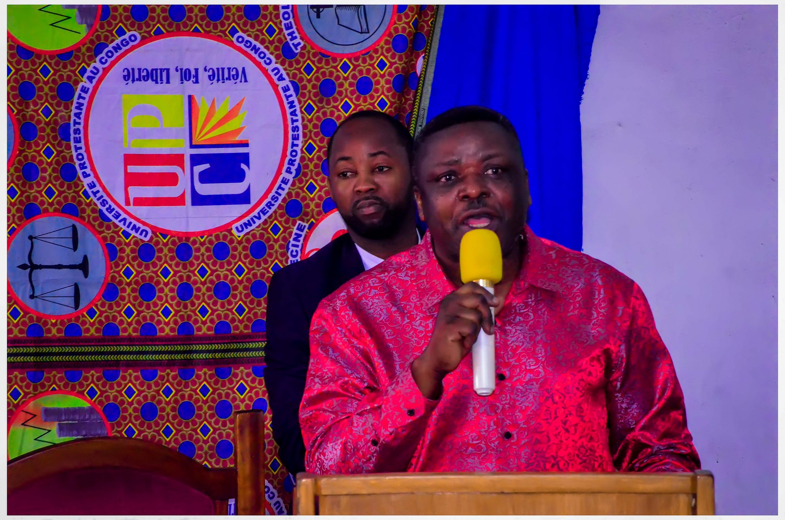 le Doyen Matanda à la Prestatation de serments